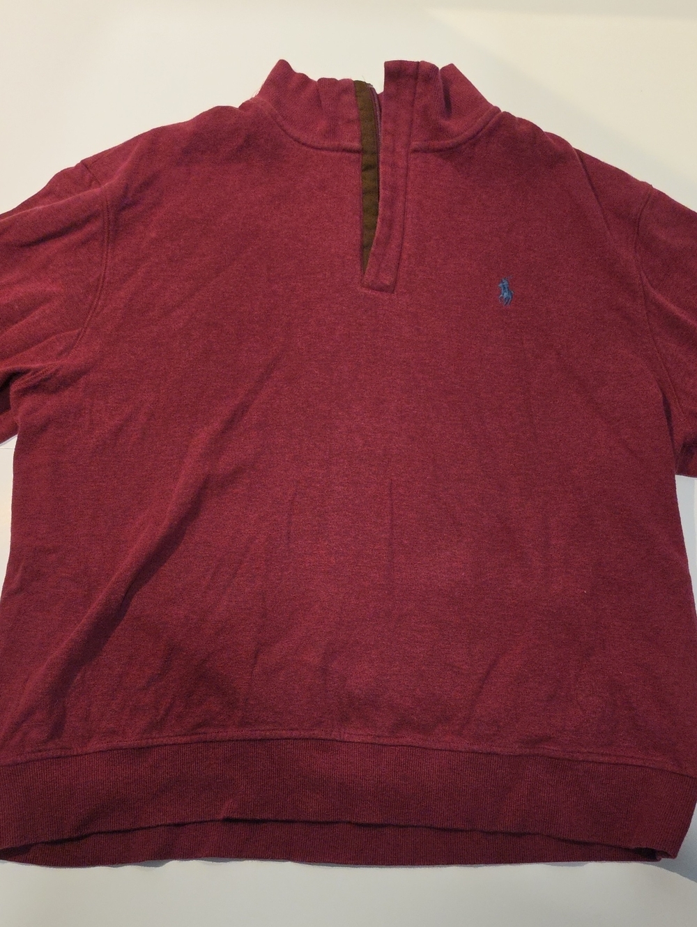 Polo Ralph Lauren Mens Quarter Zip Sweater